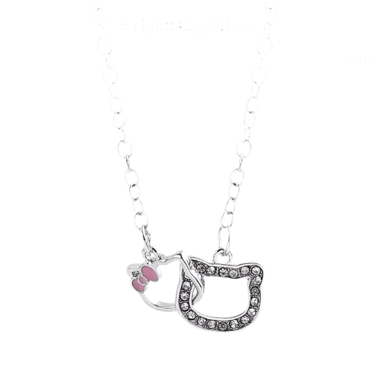 Hello Kitty Double Charm Necklace