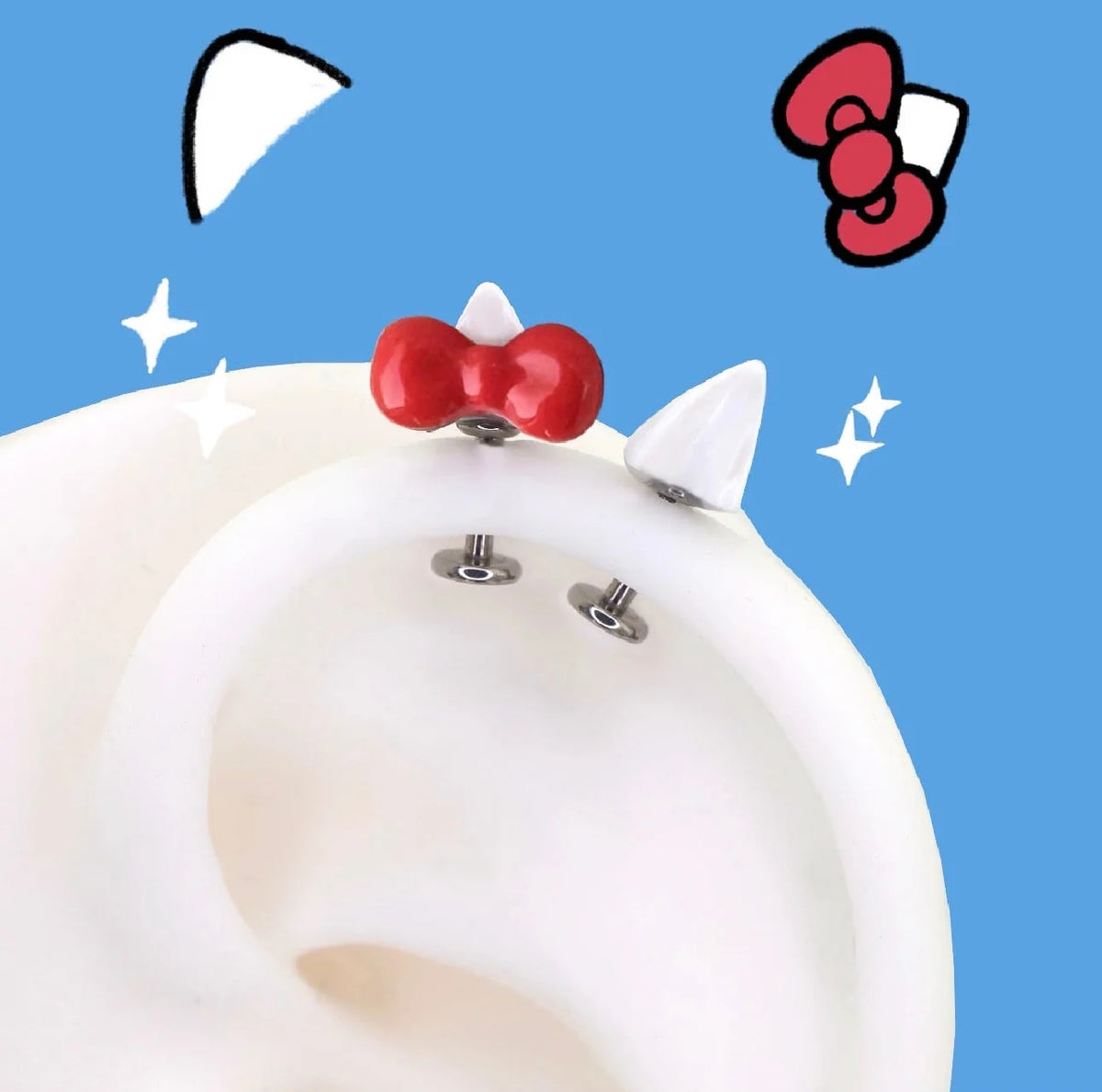 Hk Helix Earrings