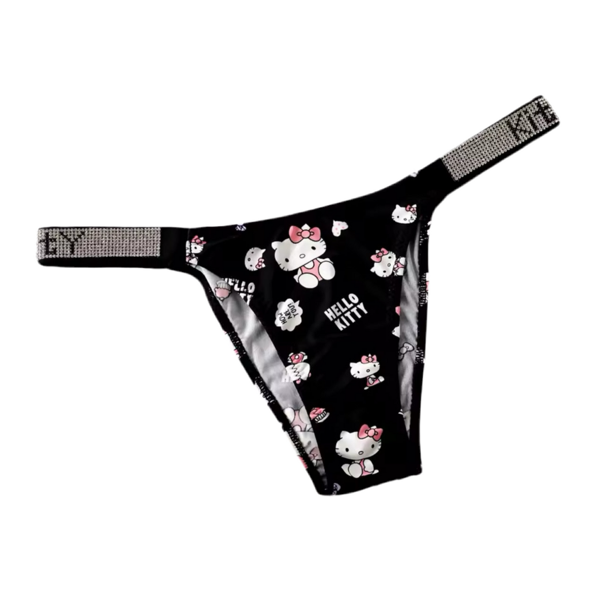 HK  Sparkle Underwear Black