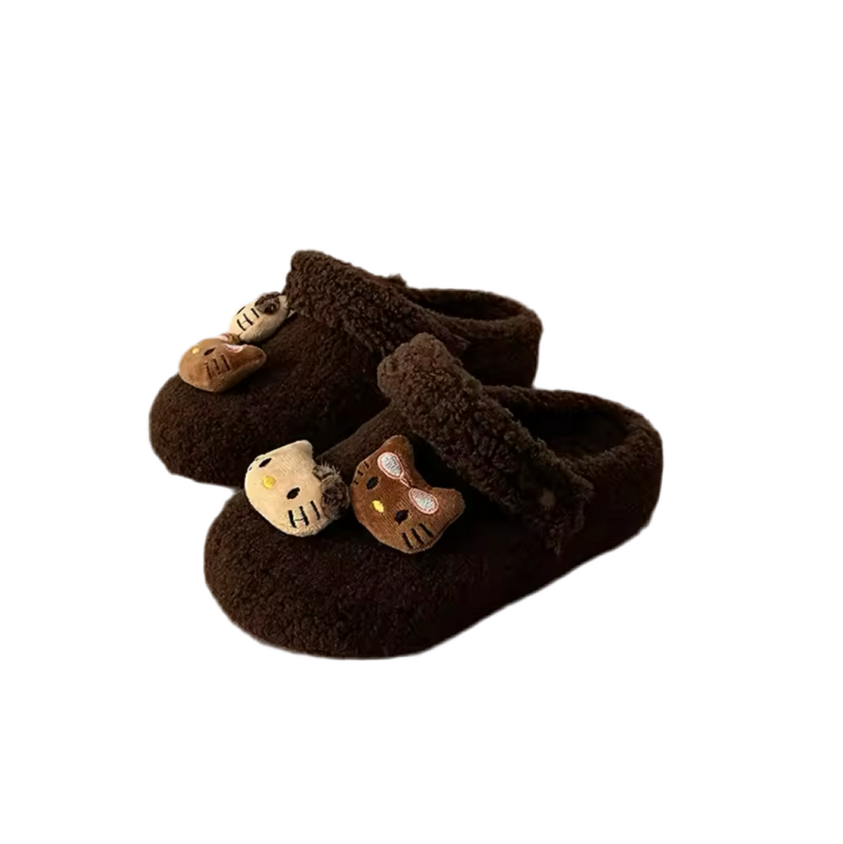HK  Croc Shoe Brown