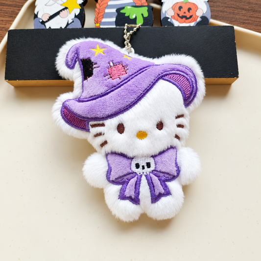 Halloween Kitty Witch Plushie