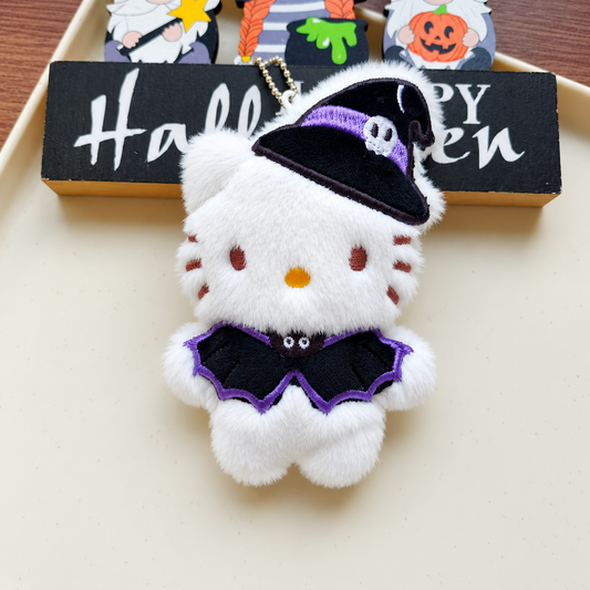 Halloween Kitty Witch Plushie